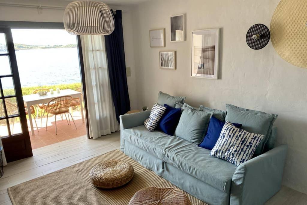 Miravent Terraza Y Jardin Frente Al Mar Menorca Apartment Fornells  Exterior photo