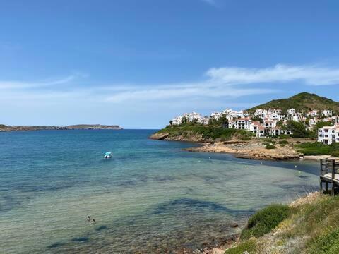 Miravent Terraza Y Jardin Frente Al Mar Menorca Apartment Fornells  Exterior photo